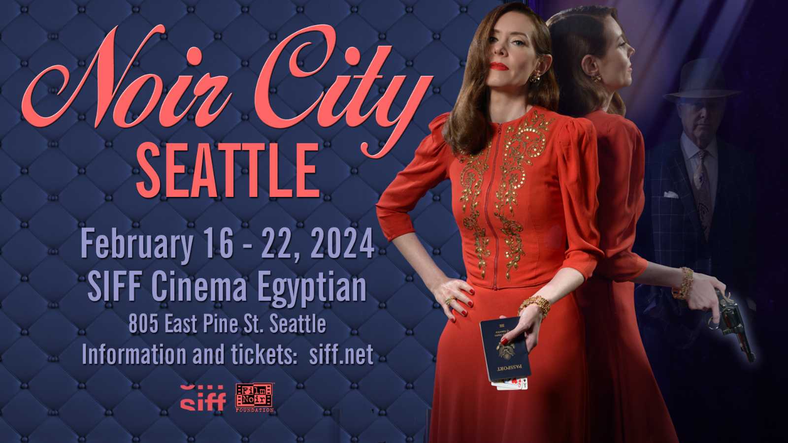 SIFF announces lineup for 16th annual Noir City film festival to run at